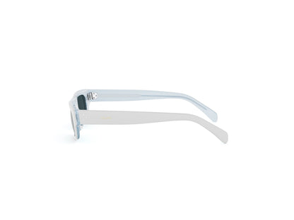 CELINE 3 Dots HD Havana Rectangular Sunglasses CL40337U 22V 52