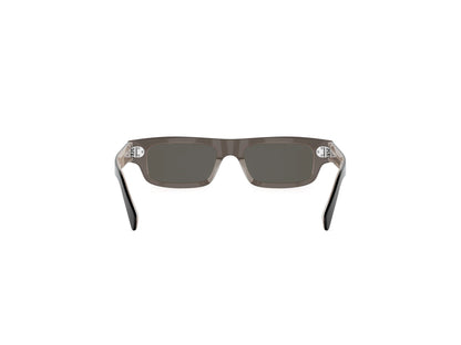 CELINE 3 Dots HD Havana Rectangular Sunglasses CL40337U 03A 52