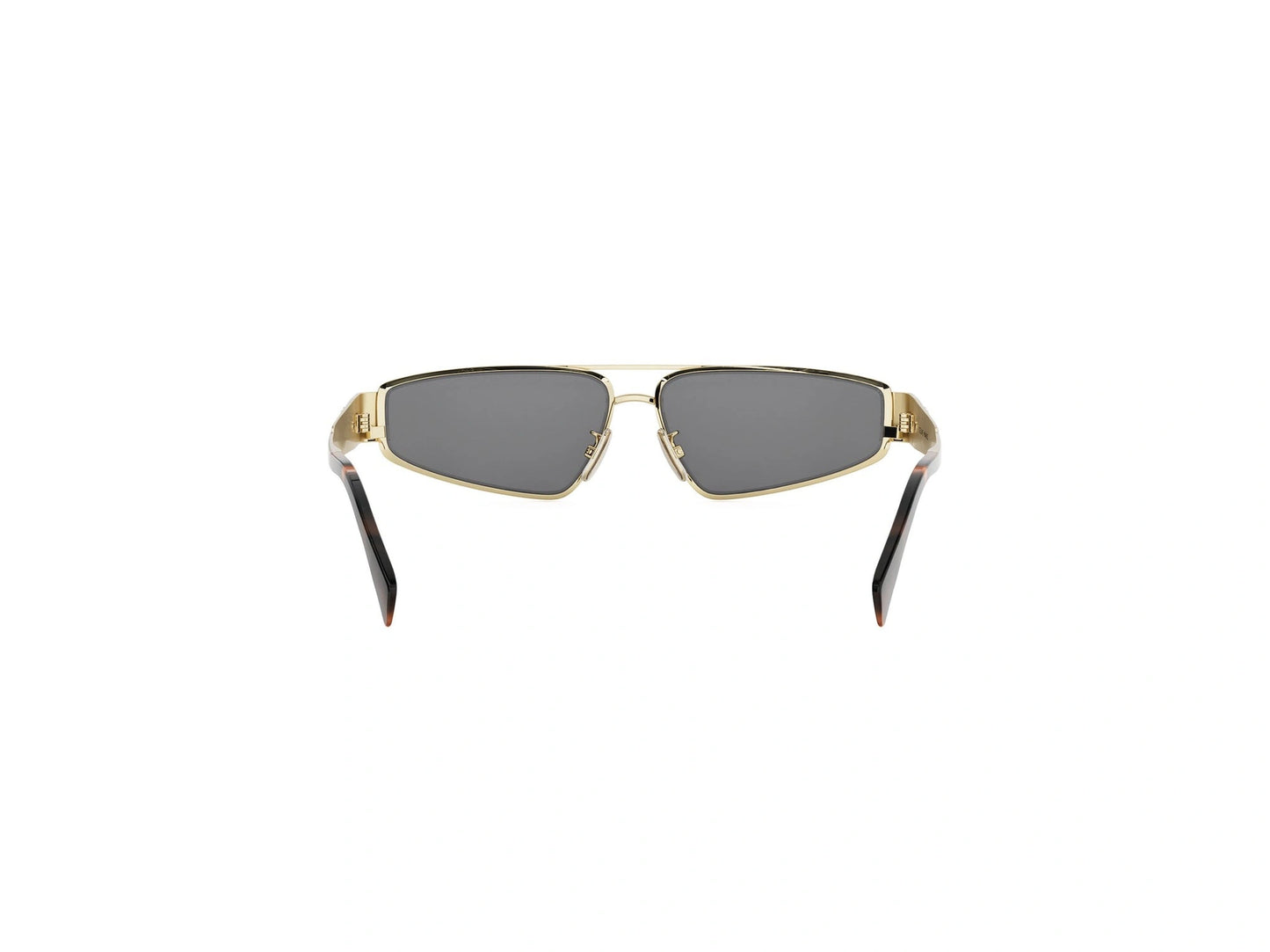 CELINE METAL TRIOMPHE GOLD GEOMETRIC SUNGLASSES CL40318U 30A 59