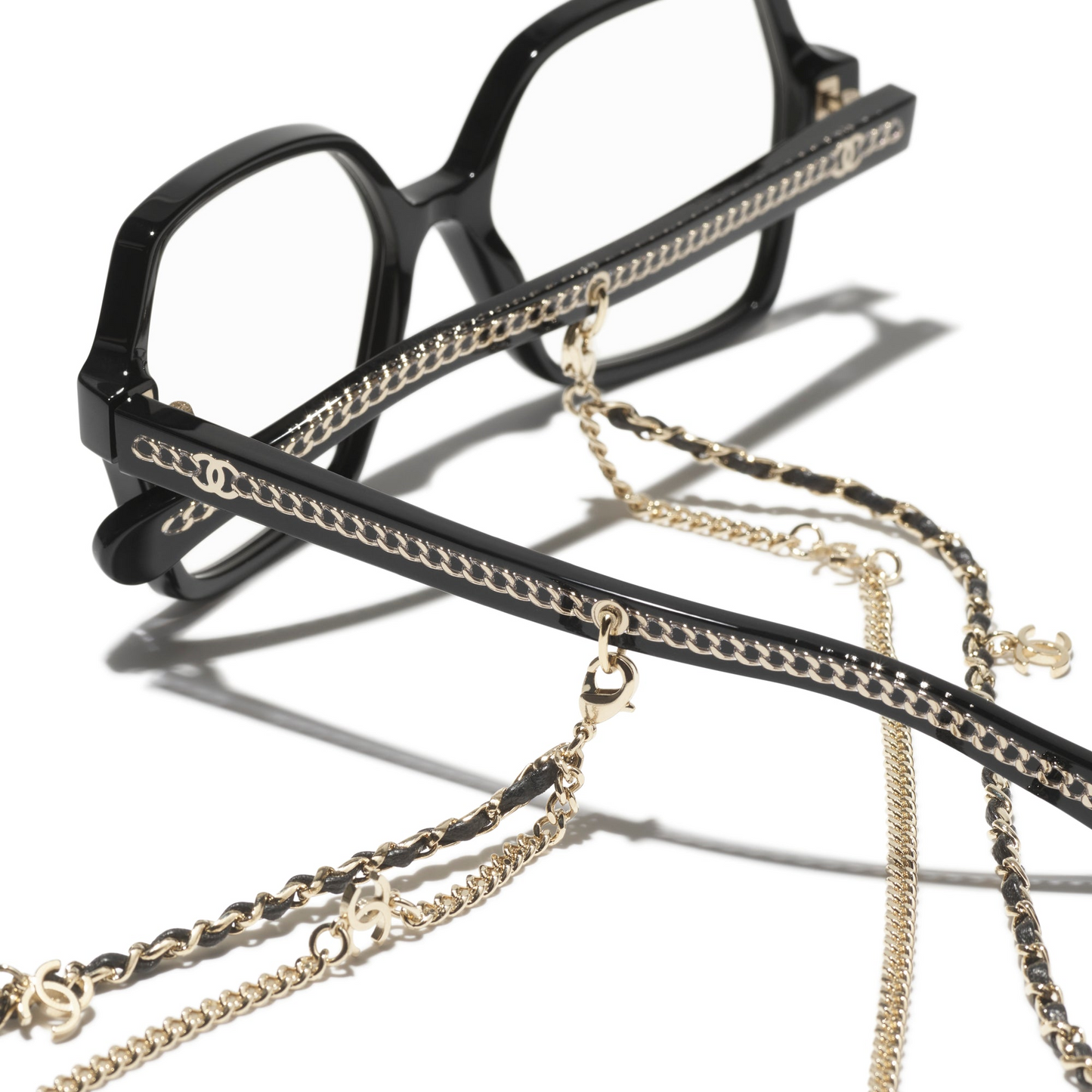 Chanel Black-Grey Sunglasses | CHANEL CH6057 Mask Glasses Black-Grey