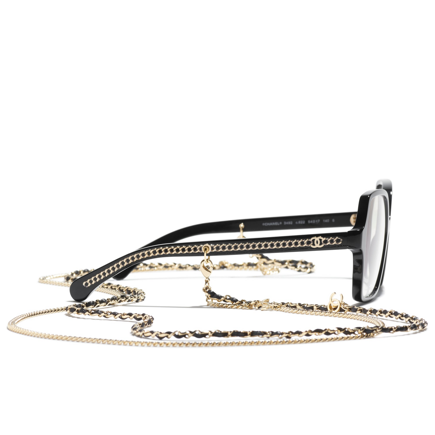 Chanel Black-Grey Sunglasses | CHANEL CH6057 Mask Glasses Black-Grey