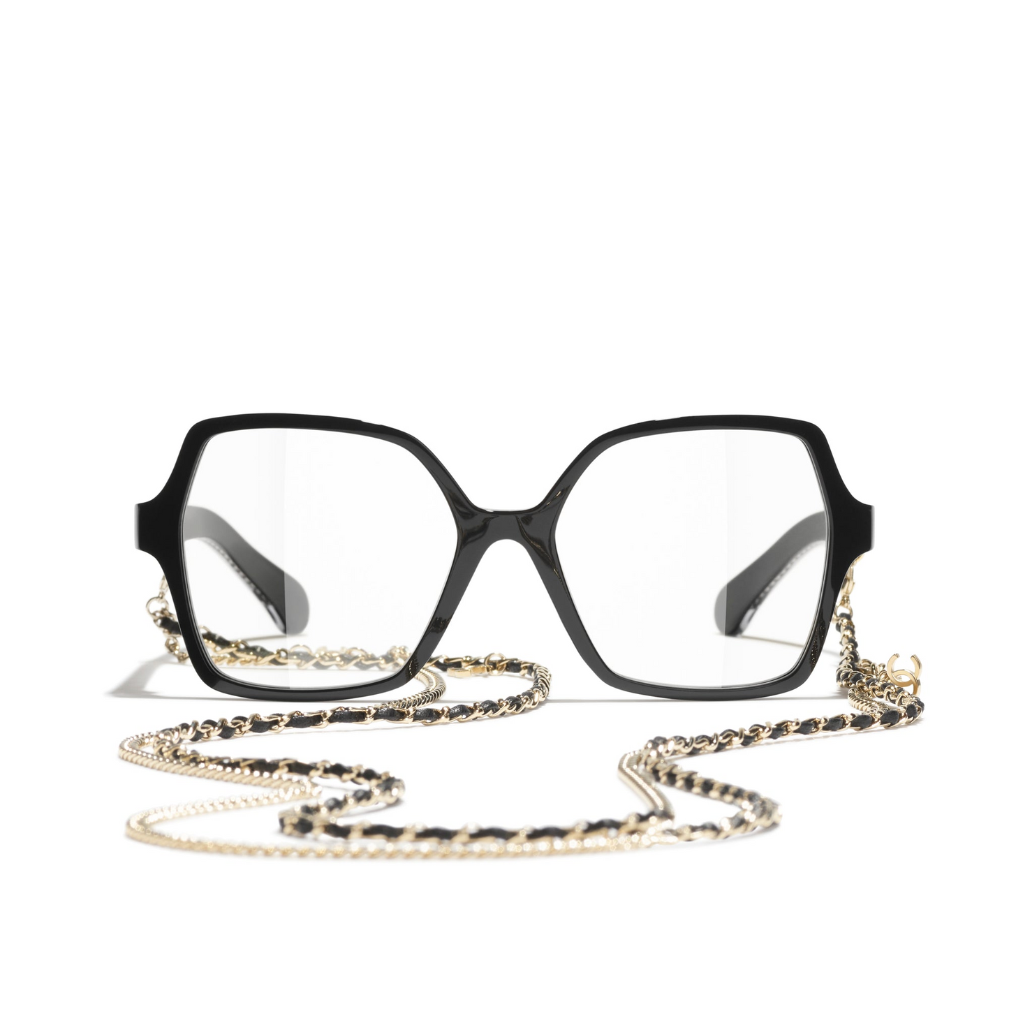 Chanel Black-Grey Sunglasses | CHANEL CH6057 Mask Glasses Black-Grey