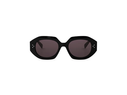 CELINE 3 Dots Black Geometric Sunglasses CL40319I 01Y 52