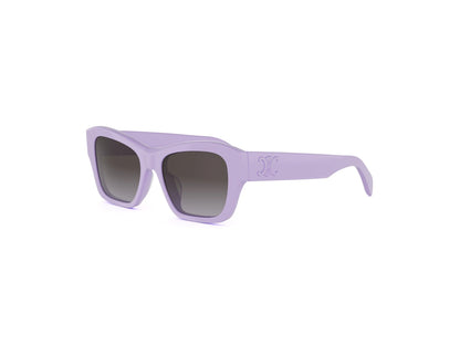 CELINE Triomphe Violet Butterfly Sunglasses CL40330U 78B 54
