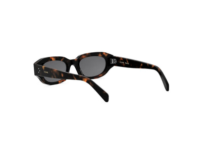 CELINE 3 Dots Havana Geometric Sunglasses CL40314I 52A 54