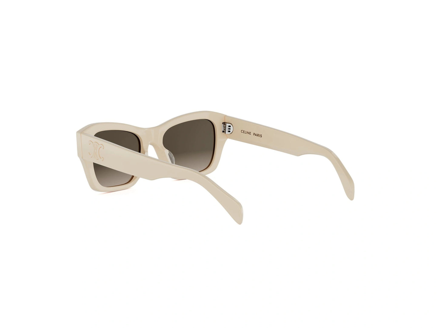 CELINE Triomphe White Butterfly Sunglasses CL40330U 25F 54