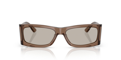 Prada PR B03S 16W5J2 56 - Sunglasses Prada Brown Acetate
