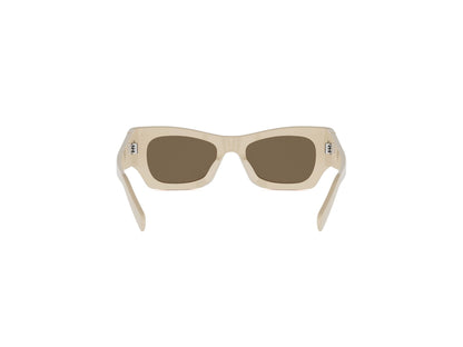 CELINE 3 Dots White Cat Eye Sunglasses CL40333U 25E 52