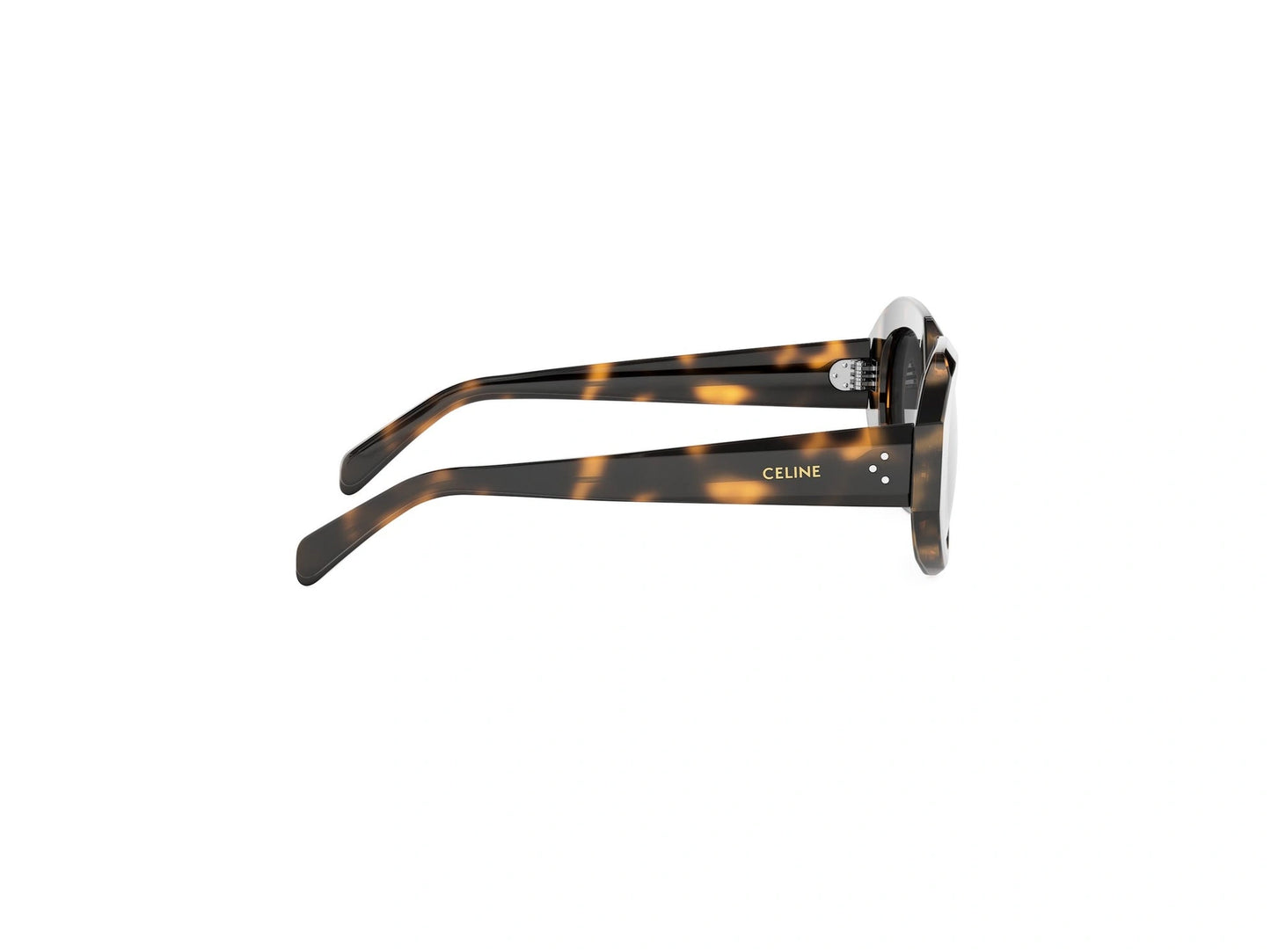 CELINE 3 Dots Havana Geometric Sunglasses CL40319I 53A 52