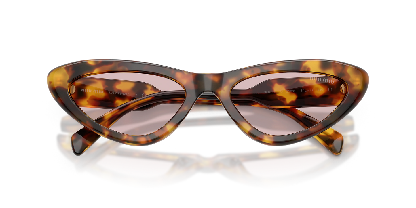 Miu Miu MU B11SU Cat Eye Pink Sunglasses