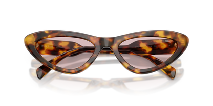 Miu Miu MU B11SU Cat Eye Pink Sunglasses