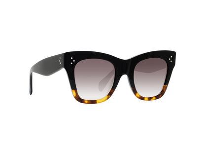 CELINE 3 Dots Black Cat Eye Sunglasses CL4004IN 05K 50