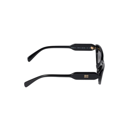 Miu Miu MU B11SU Cat Eye BLACK DARK GREY Sunglasses