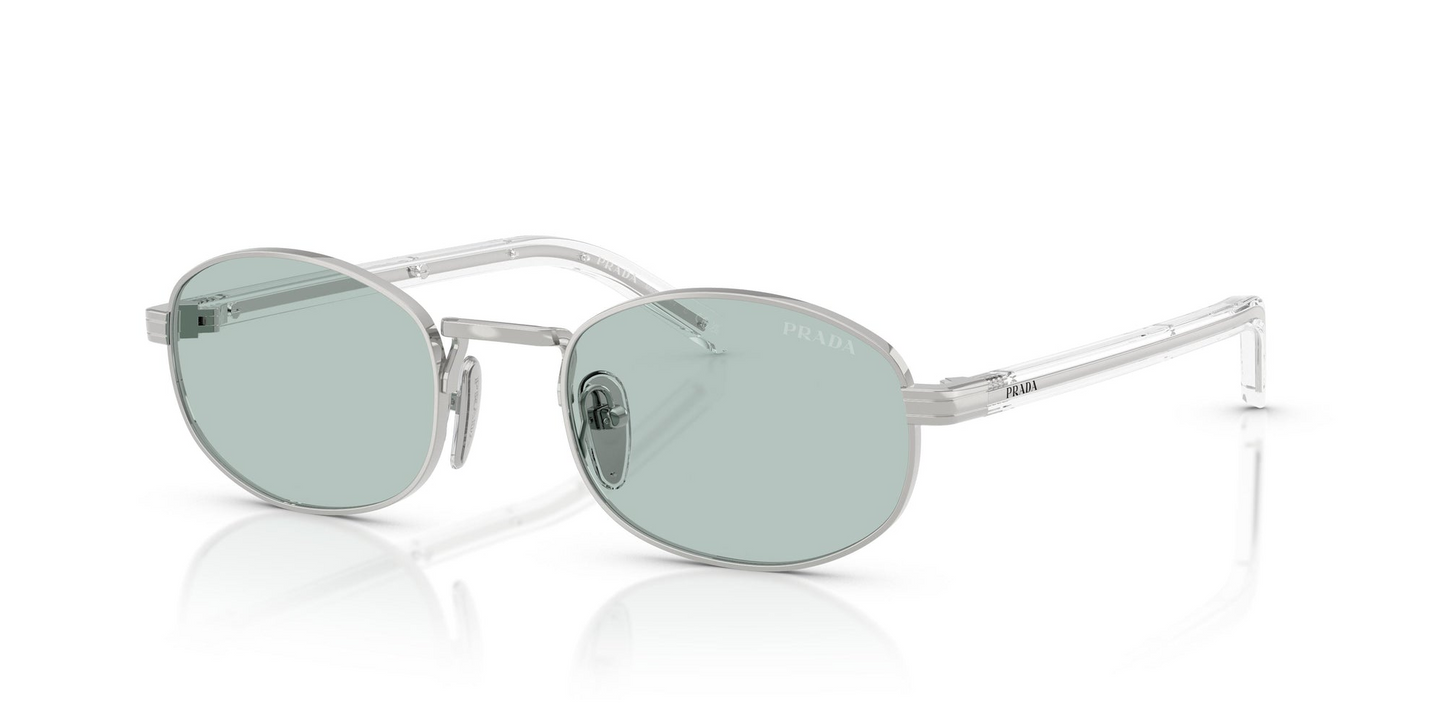 Prada PR B53S 1BC40N 52 - Sunglasses Prada Blue Metal
