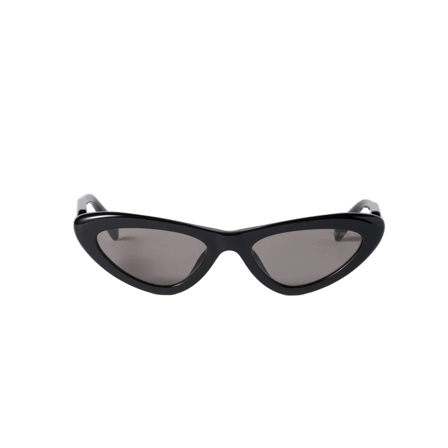 Miu Miu MU B11SU Cat Eye BLACK DARK GREY Sunglasses