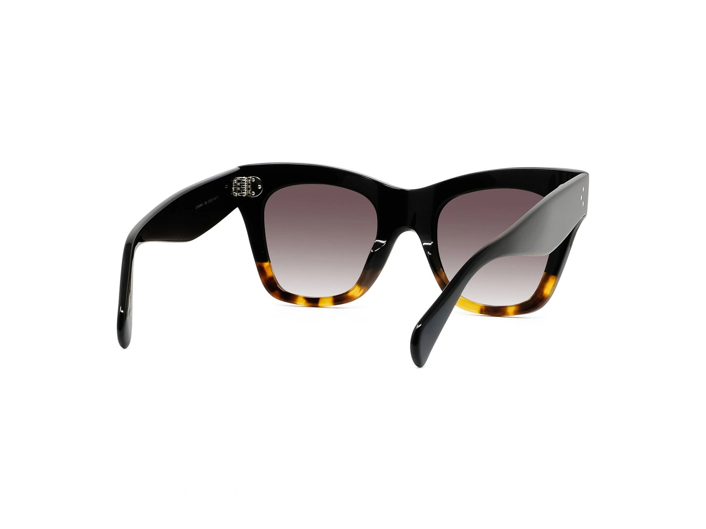 CELINE 3 Dots Black Cat Eye Sunglasses CL4004IN 05K 50