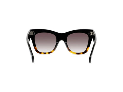 CELINE 3 Dots Black Cat Eye Sunglasses CL4004IN 05K 50