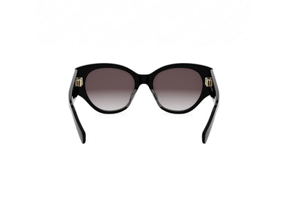 CELINE Maxi Triomphe Black Butterfly Sunglasses CL40328U 01K 55
