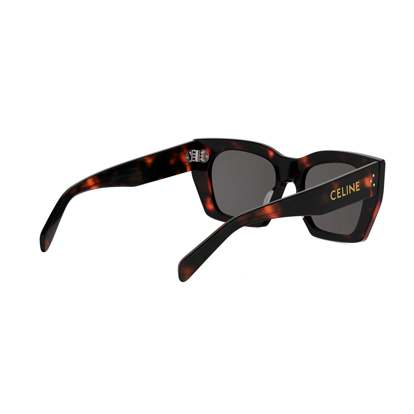 CELINE 3 Dots Havana Square Sunglasses CL40342I 52A 53