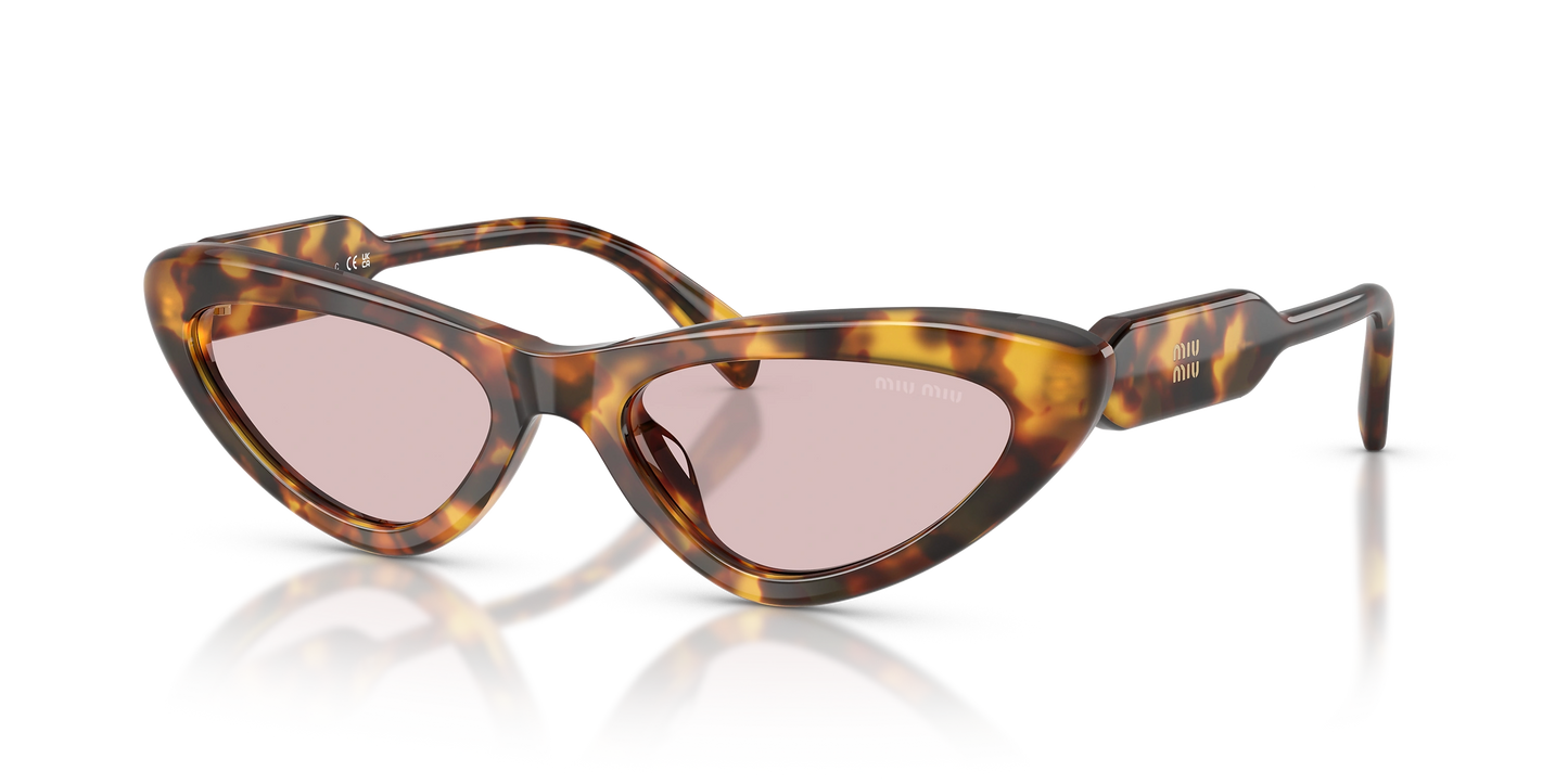 Miu Miu MU B11SU Cat Eye Pink Sunglasses