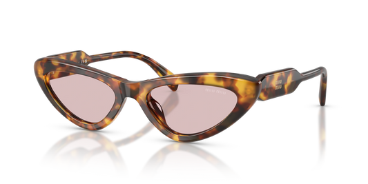 Miu Miu MU B11SU Cat Eye Pink Sunglasses