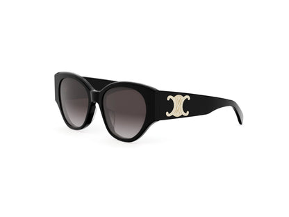 CELINE Maxi Triomphe Black Butterfly Sunglasses CL40328U 01K 55
