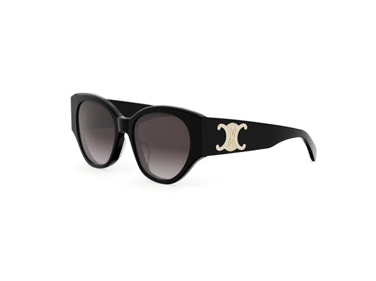 CELINE Maxi Triomphe Black Butterfly Sunglasses CL40328U 01K 55