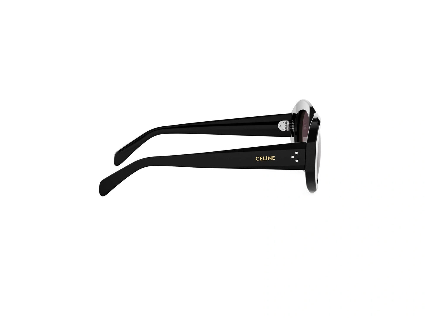 CELINE 3 Dots Black Geometric Sunglasses CL40319I 01Y 52