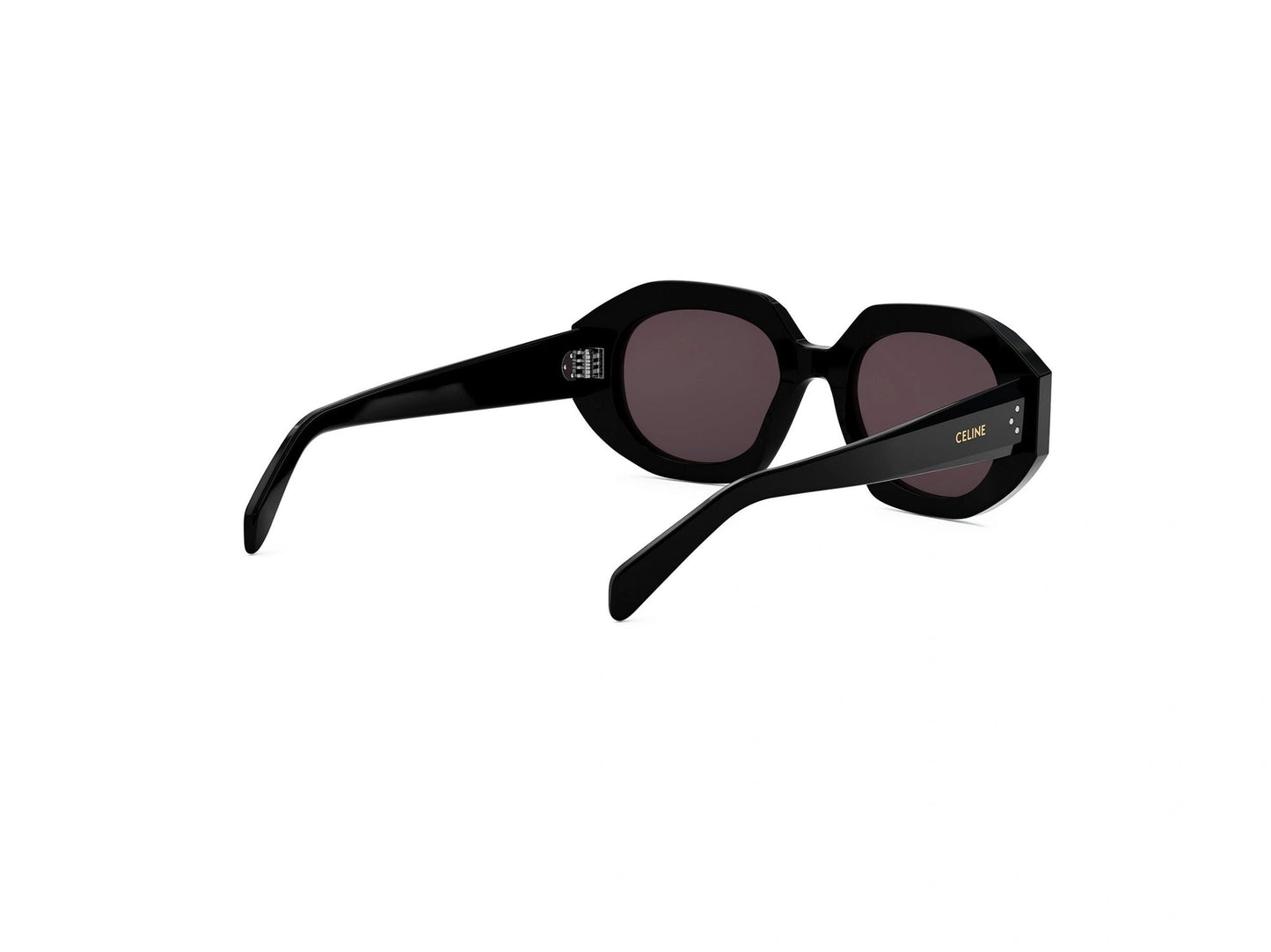 CELINE 3 Dots Black Geometric Sunglasses CL40319I 01Y 52