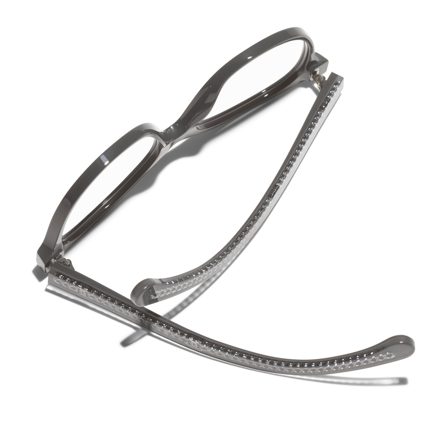 Chanel Black-Grey Sunglasses | CHANEL CH6057 Mask Glasses Black-Grey