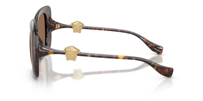 Versace Sunglasses Black-Dark Grey | Versace VE4431 Black-Dark Grey
