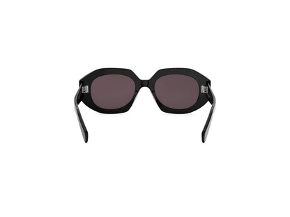 CELINE 3 Dots Black Geometric Sunglasses CL40319I 01Y 52