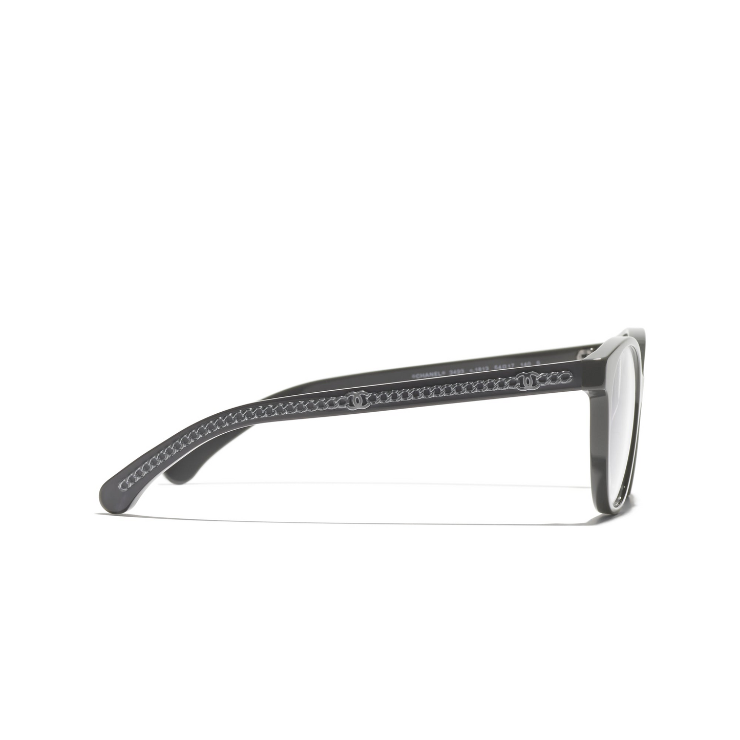 Chanel Black-Grey Sunglasses | CHANEL CH6057 Mask Glasses Black-Grey