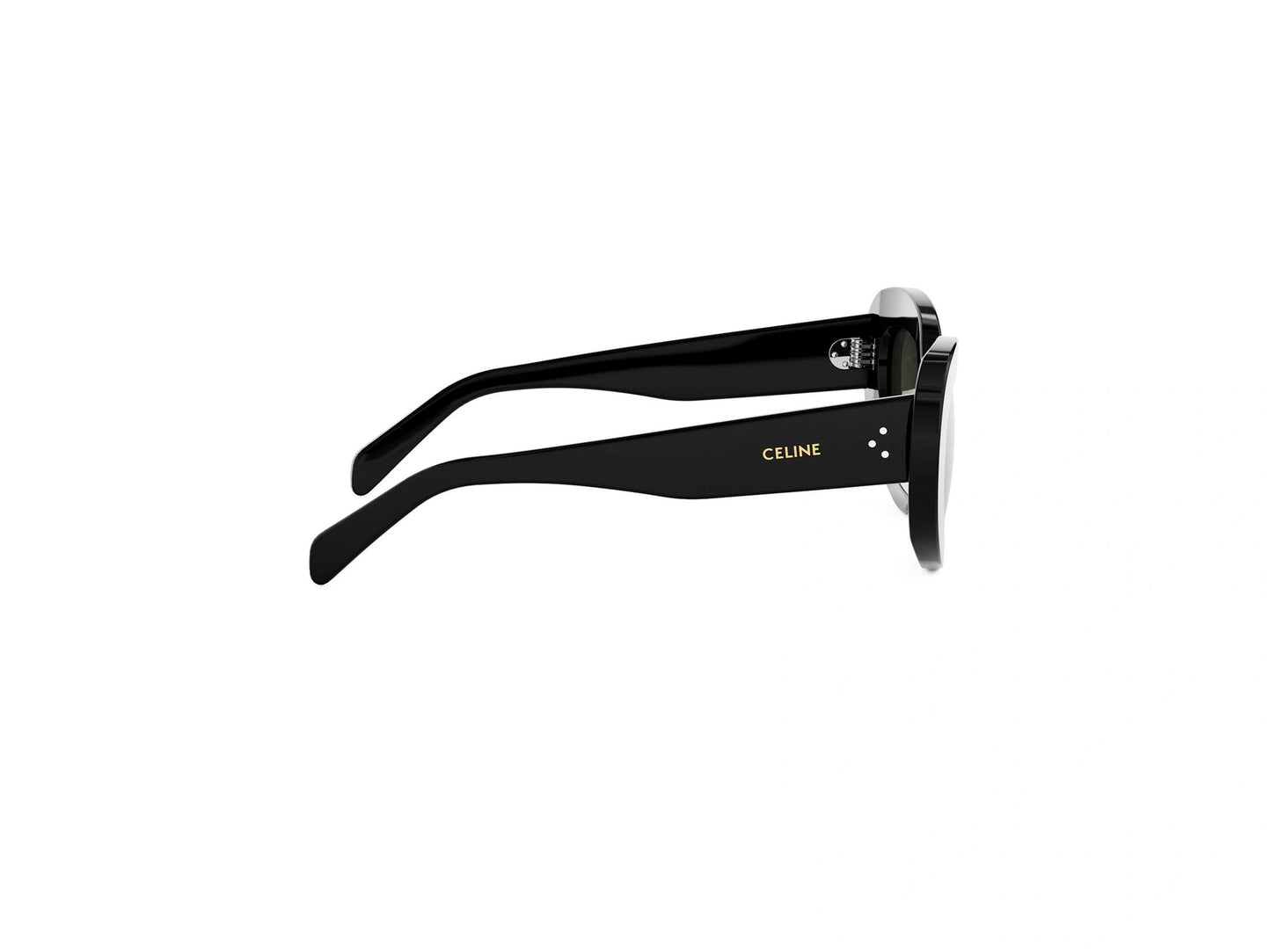 CELINE 3 Dots Black Cat Eye Sunglasses CL40320U 01A 52