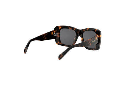 CELINE 3 Dots Havana Geometric Sunglasses CL40321I 52A 53