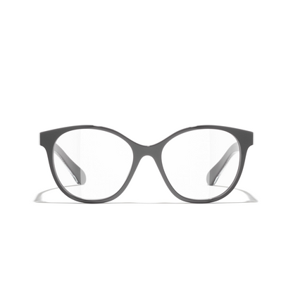 Chanel Black-Grey Sunglasses | CHANEL CH6057 Mask Glasses Black-Grey