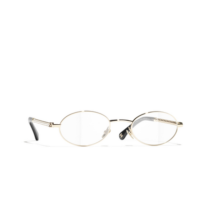 نظارات شمسية شانيل باللون الأسود والرمادي | نظارات قناع CHANEL CH6057 باللون الأسود والرمادي