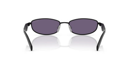 Prada PR D51S 7AB70W 55 - Sunglasses Prada Black Metal