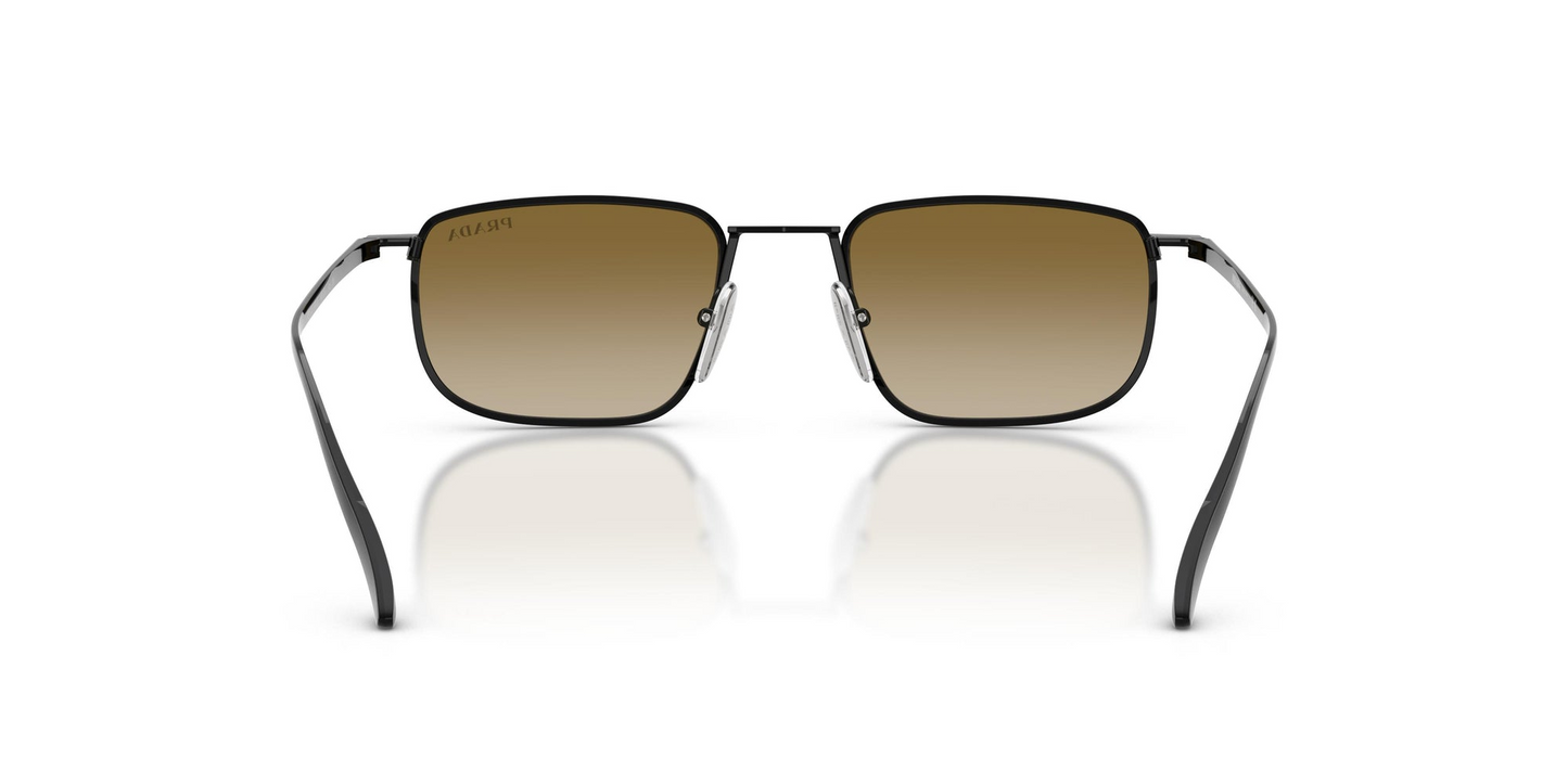 Prada PR D52S 1AB20U 49 - Sunglasses Prada Brown Metal