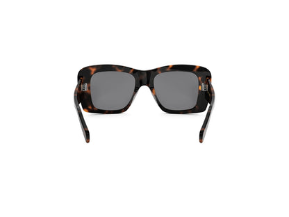 CELINE 3 Dots Havana Geometric Sunglasses CL40321I 52A 53
