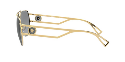 Versace VE2225 100287 60 - Sunglasses Versace Grey Metal