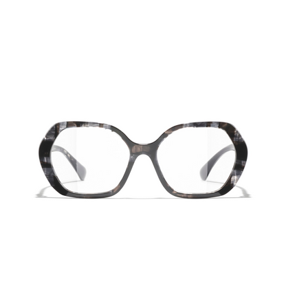 Chanel Black-Grey Sunglasses | CHANEL CH6057 Mask Glasses Black-Grey
