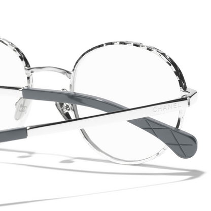 Chanel Black-Grey Sunglasses | CHANEL CH6057 Mask Glasses Black-Grey